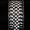 The Ribbon People White and Black Polka Dot Wired Craft Ribbon 0.5" x 108 Yards